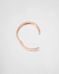 Eternal gold bangle bracelet rose