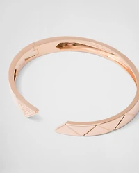 Eternal gold bangle bracelet rose