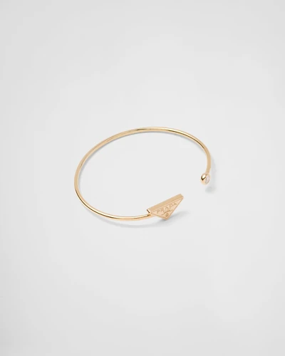 Eternal gold bangle bracelet yellow with diamond