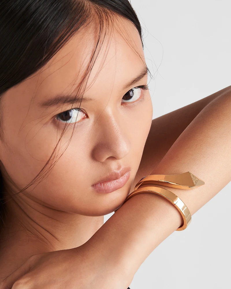 Eternal gold snake bracelet yellow