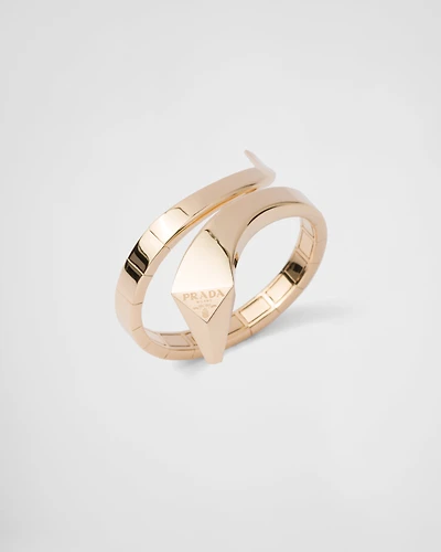 Eternal gold snake bracelet yellow