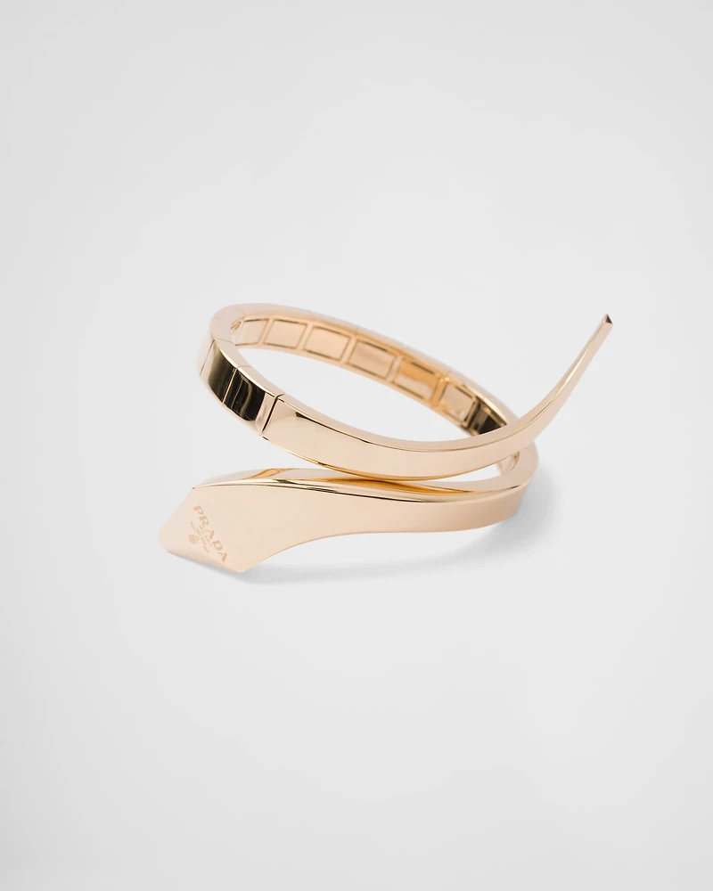Eternal gold snake bracelet yellow