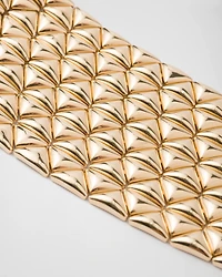 Eternal gold cuff bracelet yellow