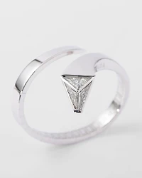 Eternal gold snake bracelet white and laboratory-grown diamonds