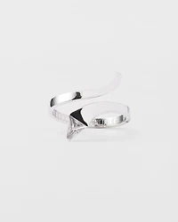 Eternal gold snake bracelet white and laboratory-grown diamonds