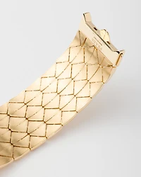 Eternal gold bracelet - yellow and diamonds