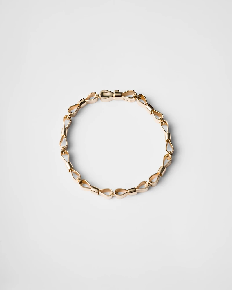 Eternal gold Bow bracelet - yellow