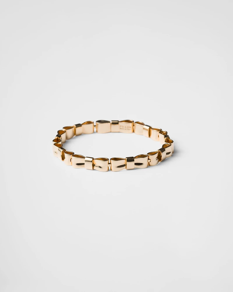 Eternal gold Bow bracelet - yellow