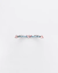 Couleur Vivante Bracelet - white gold with morganite and aquamarine