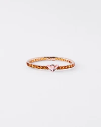 Couleur Vivante bracelet - rose gold with morganite and citrine
