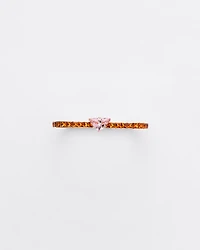 Couleur Vivante bracelet - rose gold with morganite and citrine
