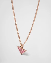Eternal Gold pendant necklace in rose gold with diamonds