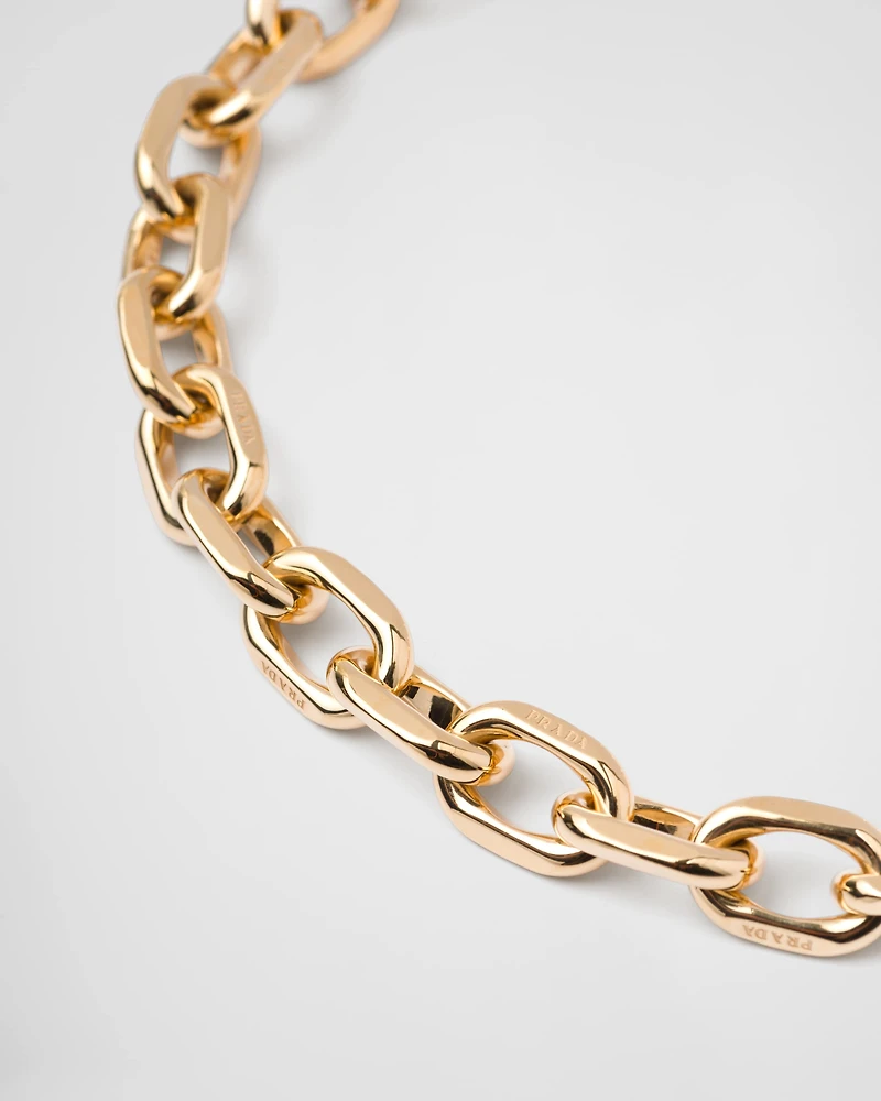 Eternal Gold chain necklace in yellow gold