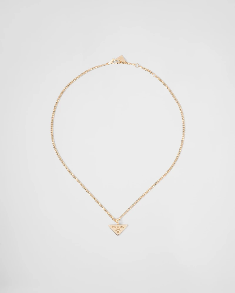 Eternal Gold pendant necklace in yellow gold with diamonds