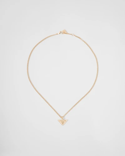 Eternal Gold pendant necklace in yellow gold with diamonds