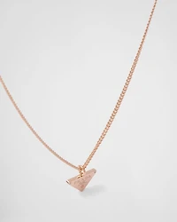 Eternal Gold pendant necklace in rose gold with diamonds