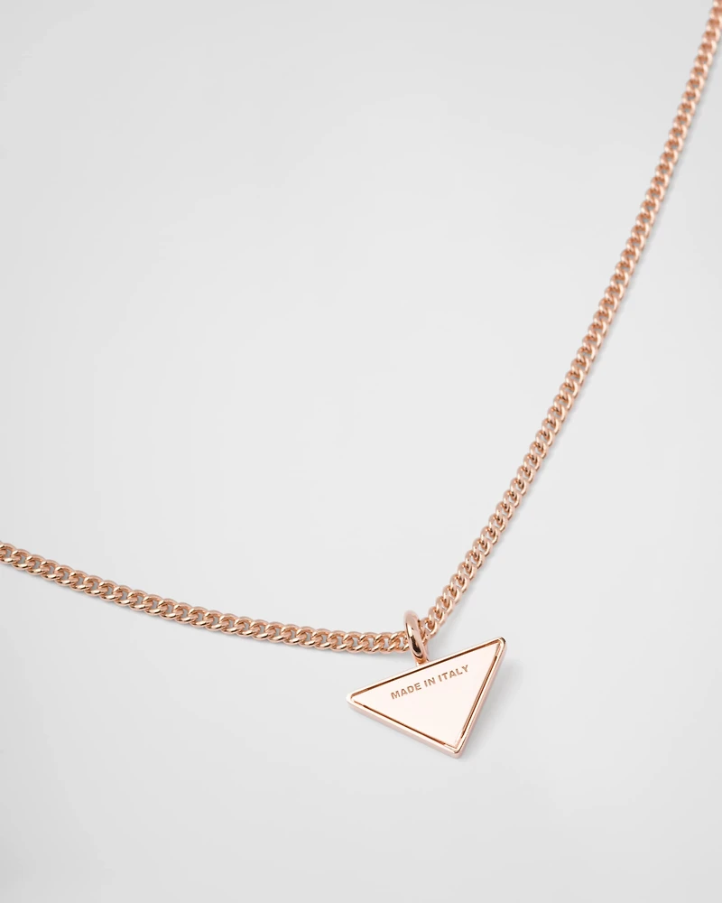 Eternal Gold pendant necklace in rose gold