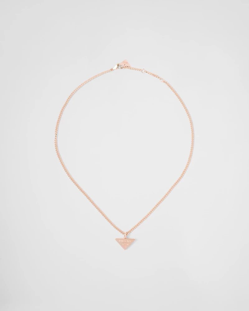 Eternal Gold pendant necklace in rose gold