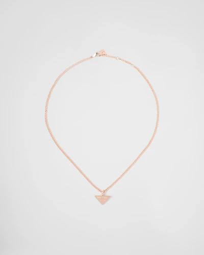 Eternal Gold pendant necklace in rose gold