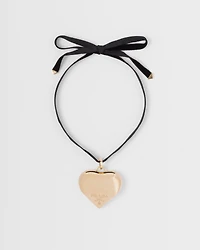 Eternal Gold choker with large pendant in yellow gold