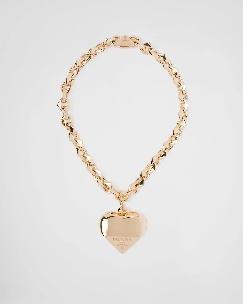 Eternal Gold large pendant necklace in yellow gold