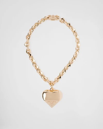 Eternal Gold large pendant necklace in yellow gold