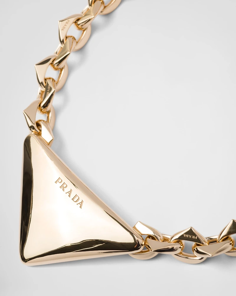 Eternal Gold large pendant necklace in yellow gold
