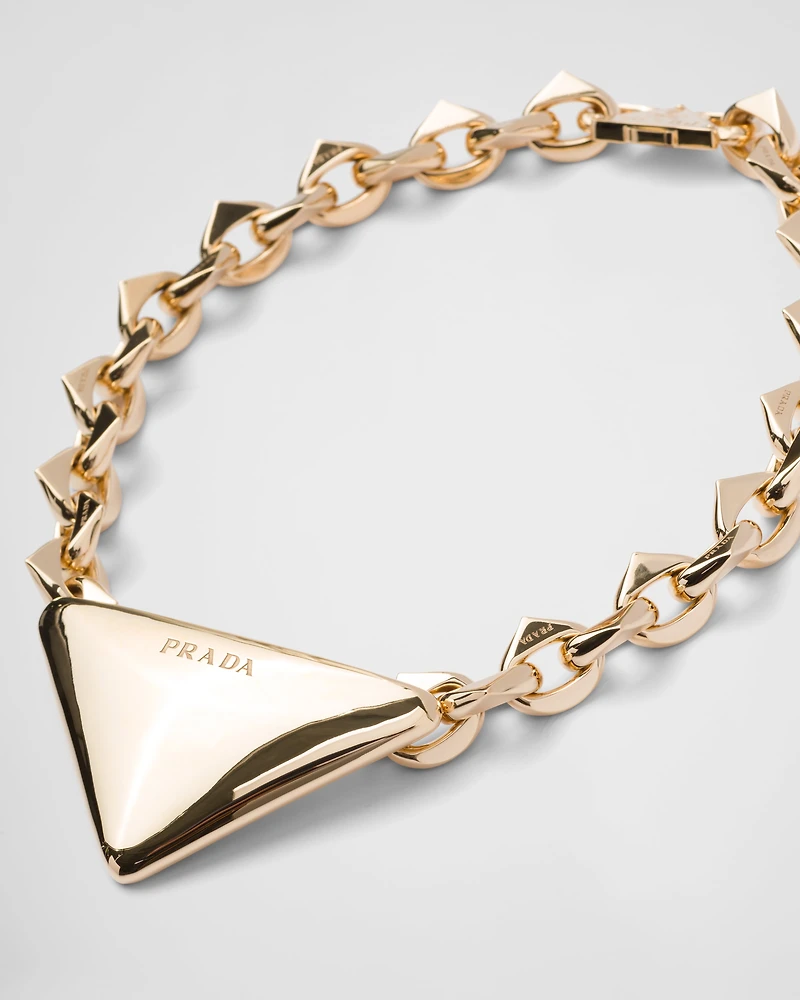 Eternal Gold large pendant necklace in yellow gold