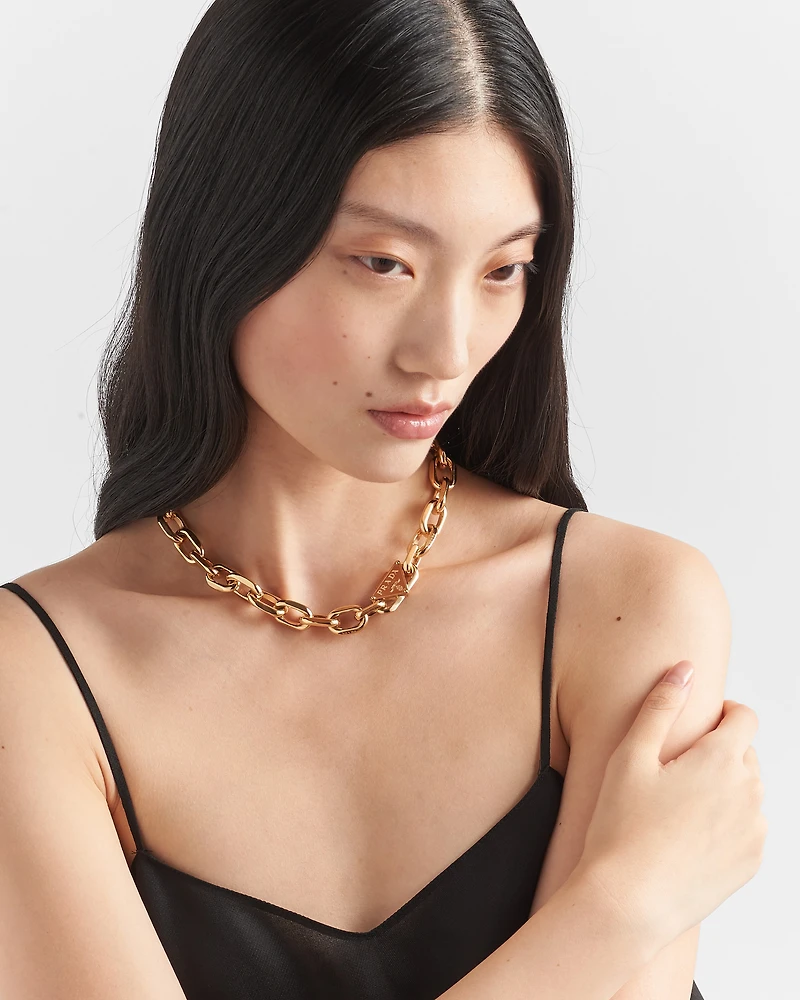 Eternal gold chain necklace yellow