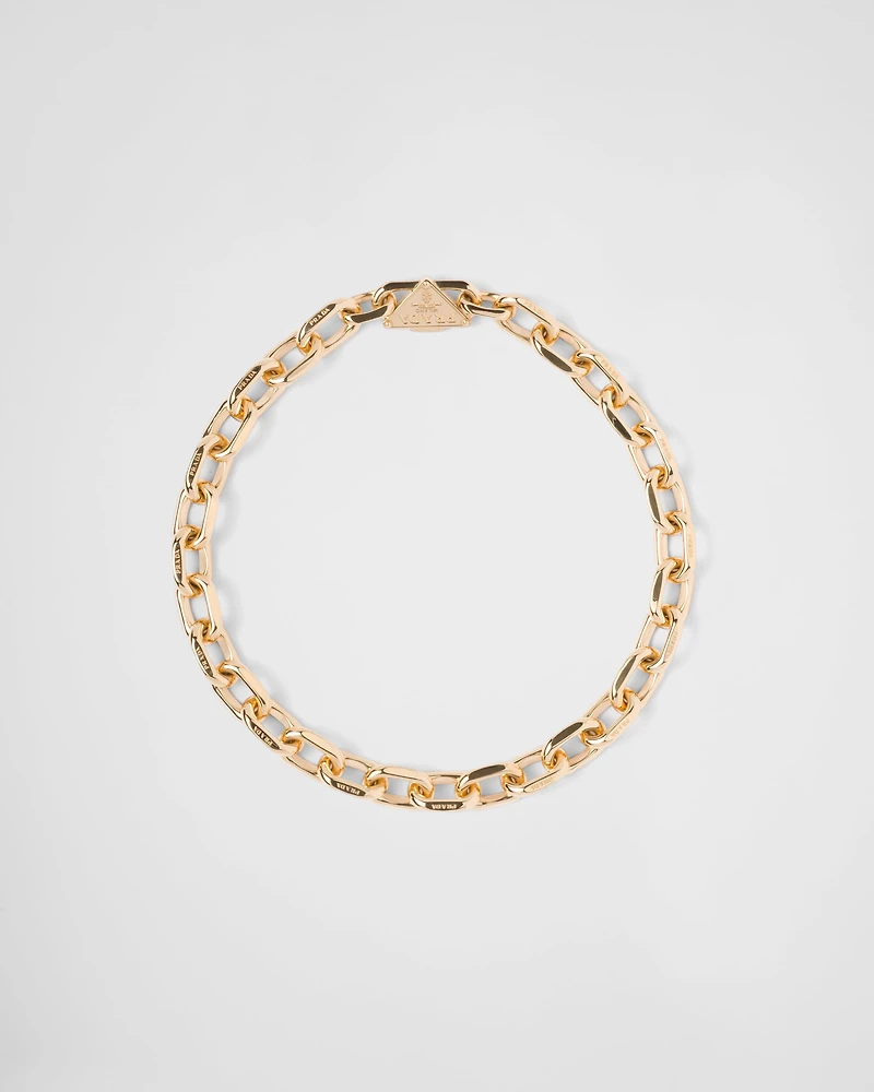 Eternal gold chain necklace yellow