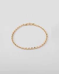 Eternal gold chain necklace - yellow