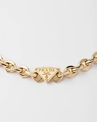Eternal gold necklace - yellow