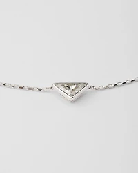 Eternal Gold pendant necklace - white gold and laboratory-grown diamond