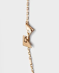 Eternal Gold Bow pendant necklace - yellow gold