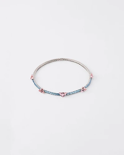Couleur Vivante necklace - white gold with morganite and aquamarine