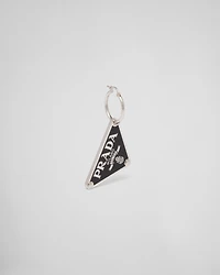 Prada Symbole pendant left earring