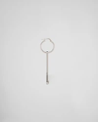 Prada Symbole pendant left earring