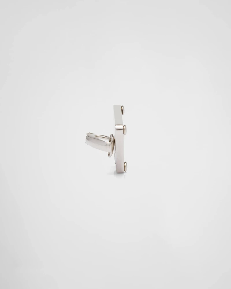 Prada Symbole single right earring