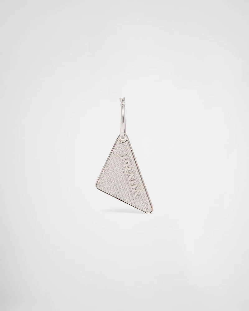 Crystal Logo Jewels right earring