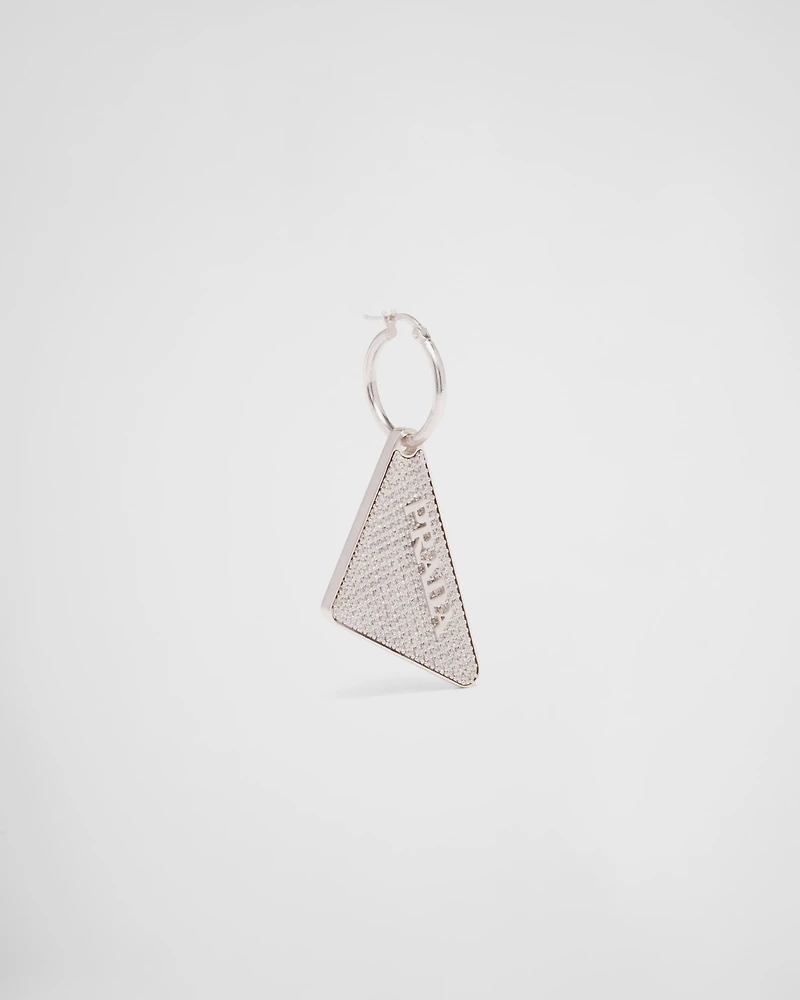 Crystal Logo Jewels right earring
