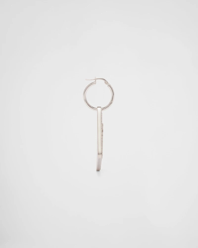 Crystal Logo Jewels right earring