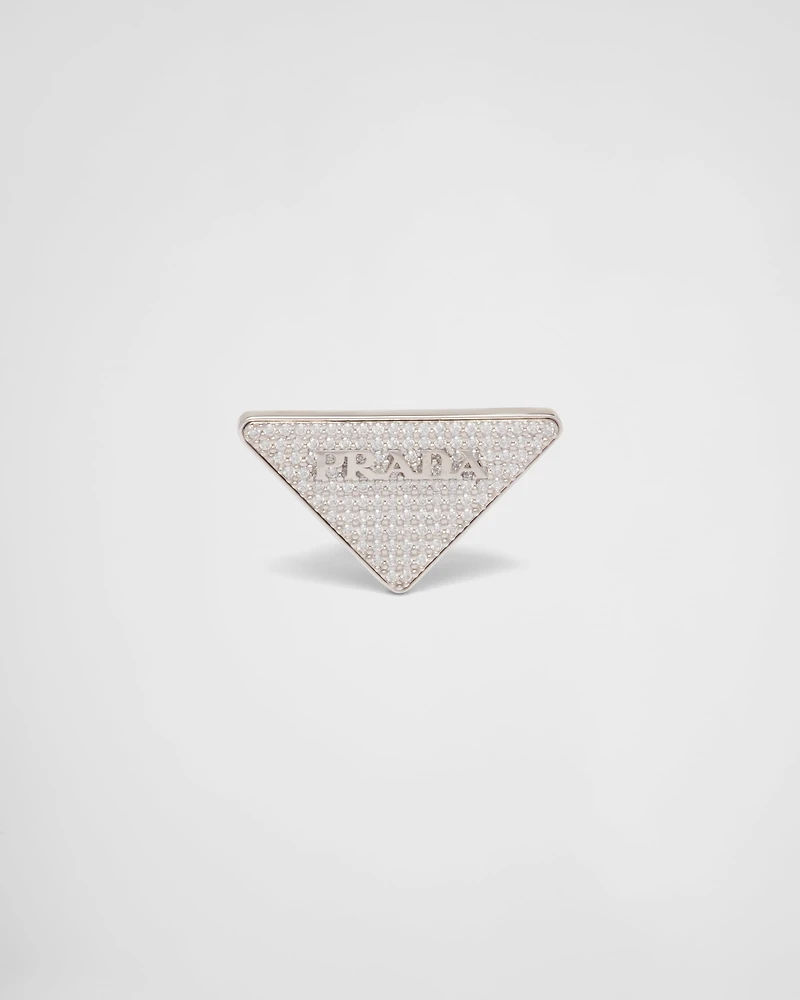 Crystal Logo Jewels right earring