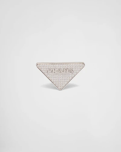 Crystal Logo Jewels right earring