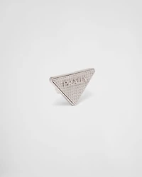 Crystal Logo Jewels left earring