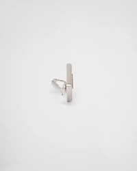 Crystal Logo Jewels left earring