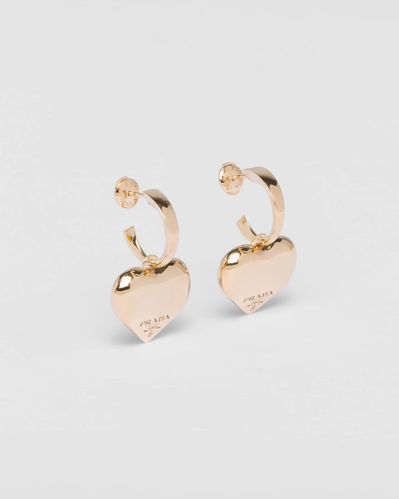 Eternal Gold small drop earrings in yellow gold