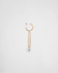 Eternal Gold medium drop earrings in yellow gold