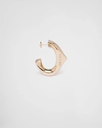 Eternal Gold medium earrings in yellow gold