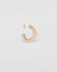 Eternal Gold small earrings in yellow gold