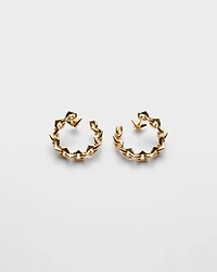 Eternal Gold earrings in yellow gold